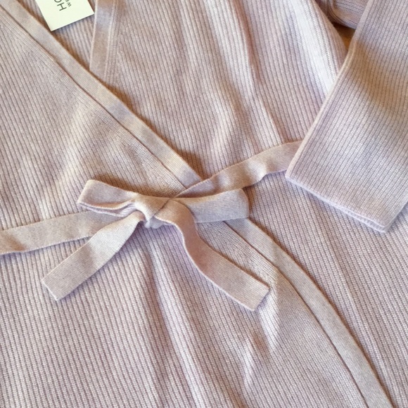 Talbots Haven Well Within Cashmere Ribbed Wrap - Picture 8 of 9